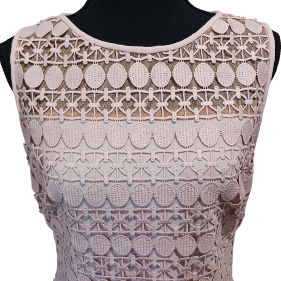 Lauren Ralph Lauren Melia Lace Mesh Dress - Picture 4 of 8